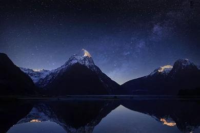 Mountain Milky Way Wallpapers By Yakub Nihat By Yakubnihat On ...
