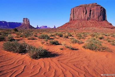 Free Wallpapers   Free Nature Wallpapers   Desert Scenery 2 ...