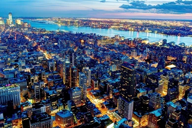 1920x1080 Nyc City Evening View Wallpapers