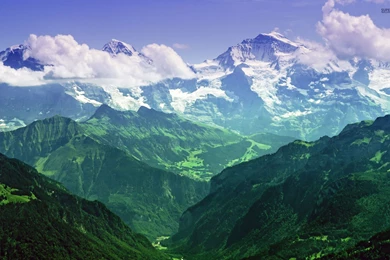 Jungfrau, Bernese Alps, Switzerland Wallpapers Nature Wallpapers ...