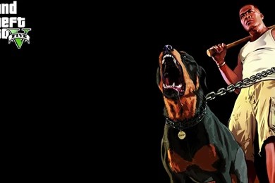 Chop And Franklin Grand Theft Auto V Wallpapers