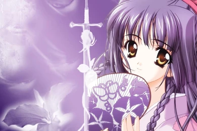 HD Cute Anime With Sword Hd Wallpapers & Backgrounds