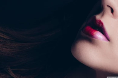 Girl Lips HD Desktop Wallpapers : High Definition : Fullscreen : Mobile