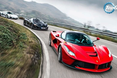 Wallpapers: LaFerrari Vs P1 Vs 918   Top Gear Middle East