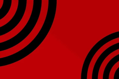 Black Red Waves Circles Psychedelic Simple Backgrounds Red ...