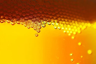 Beer Liquid Bubbles
