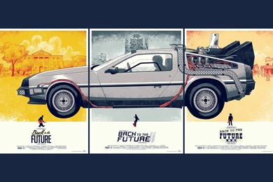 Made A Wallpapers From The Back To The Future Posters (1680x1050 ...