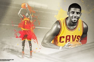 Kyrie Irving Bleed Wine And Gold Wallpapers By Michaelherradura On ...