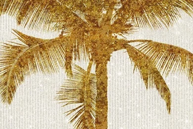 Gold Glitter Palm Tree iPhone Backgrounds   Silver Spiral Studio