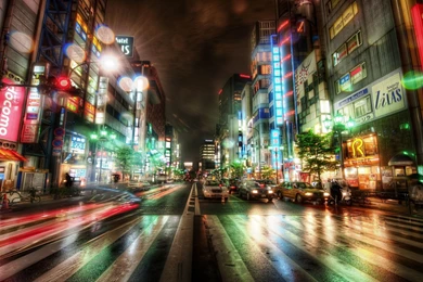 Download Wallpapers 2560x1600 City, Night City, Tokyo, Hdr ...