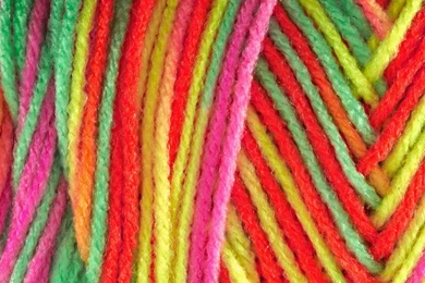 Yarn String Pattern Knitting Rope Psychedelic Bokeh Craft ...