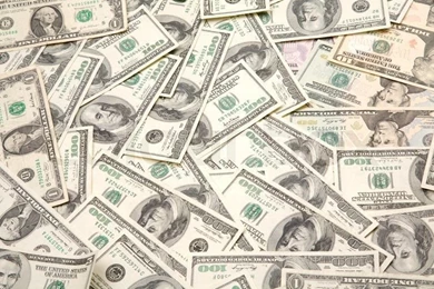 Money And Grunge Background, Focus Point On Center Of Image ...