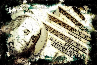 Abstract Grungy Money Backgrounds Illustration With Scratches And A ...