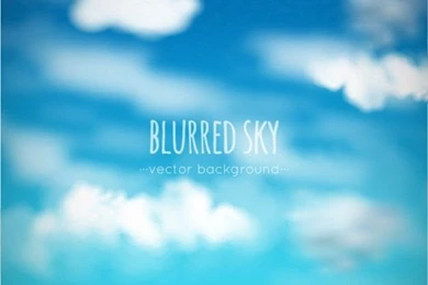Realistic Clouds Backgrounds Vector