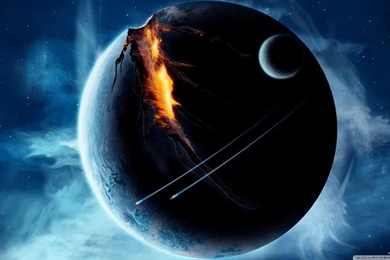 Planet, Fantasy Art HD Desktop Wallpapers : Widescreen : High ...