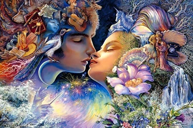 Free Wallpapers   Free Art Wallpapers   Josephine Wall Fantasy Art ...