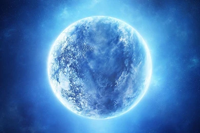 BLUE MOON WALLPAPER   (