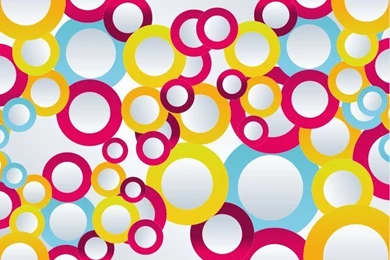 Backgrounds & Textures Vector : Free Crazy Colorful Circles ...