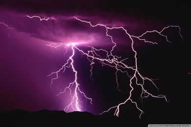 Lightning Storm HD Desktop Wallpapers : Widescreen : High ...