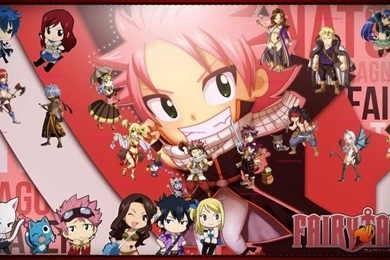 DeviantArt: More Like Chibi Fairy Tail Wallpapers By Shoaitama