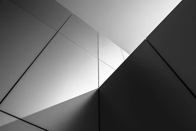 Buildings Wall Abstract Black White Wallpapers