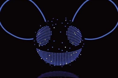 Download Deadmau5 Blue Sparkles Wallpapers For iPhone 4