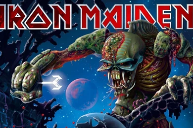 Download Wallpapers 3840x1200 Iron Maiden, Undead, Twilight, Stars ...