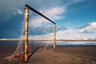 Gates Heaven Soccer Beach Ocean Wallpapers