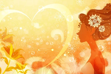 Vector Girl Wallpapers