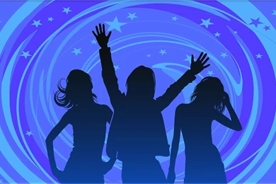 Vector, Dancing, Girls, Backgrounds, Graphics, Wallpaper, Desktop ...