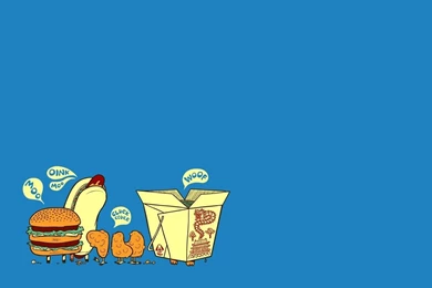 Funny Fast Food Wallpapers