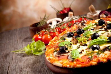 Italian Pizza Close Up Food Wallpaper.jpg