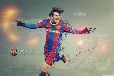 Messi Barcelona HD Desktop Wallpapers : Widescreen : High ...