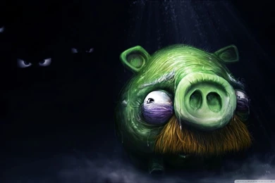 Angry Birds Alone Pig HD Desktop Wallpapers : Widescreen : High ...