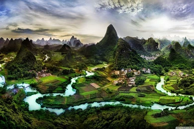 Guilin, China HD Desktop Wallpapers : Widescreen : High Definition ...