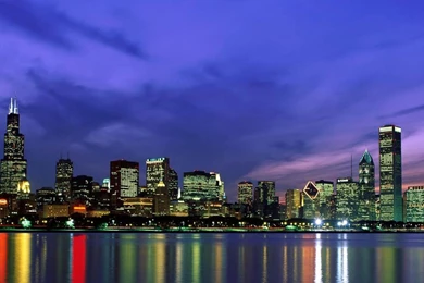 Download Wallpapers Chicago Skyline (1280 X 1024). Desktop ...