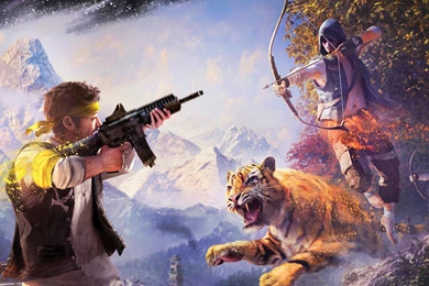 Far Cry 4 Wallpapers High Resolution Tiger 4k ... 4648