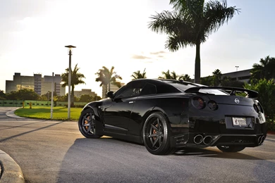 Black Nissan Gtr Wallpapers High Definition