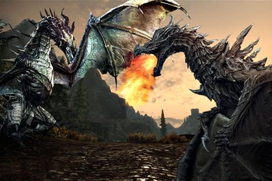 Dragoons Skyrim Wallpapers HD At Skyrim Nexus   Mods And Community