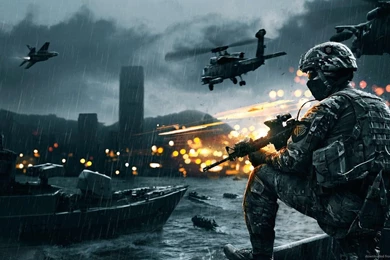 Download 1600x900 Battlefield 4 Concept Art 2 Wallpapers