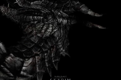 Download Wallpapers 1920x1080 Dragon, Skyrim, The Elder Scrolls V ...