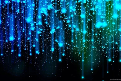 Download 1366x768 Neon Lights Falling Wallpapers