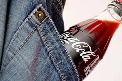 Download Wallpapers 1920x1080 Coca cola, Drink, Bottle, Pocket ...