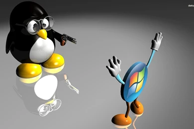 Linux Vs Windows Wallpapers   Computer Wallpapers
