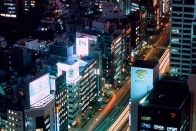 Night View Tokyo Japan iPhone 5s Wallpapers Download