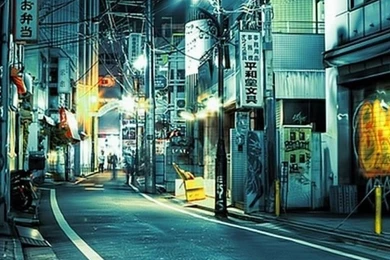 Wallpapers Japan Tokyo Street At Night iPhone 5 Wallpapers For Your ...