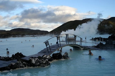 Download 1680x1050 Iceland Grindavik Blue Lagoon Spa Wallpapers