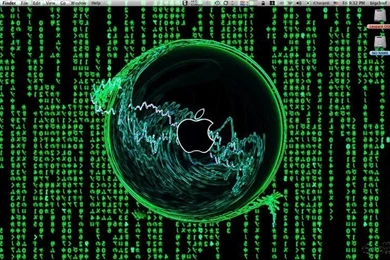 Green Matrix Apple Desktop Laptop Wallpapers
