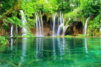 Cool Waterfall Nature Wallpapers   Manualwall.com
