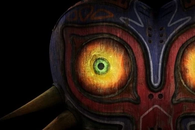 640x960 The Legend Of Zelda Mask Iphone 4 Wallpapers